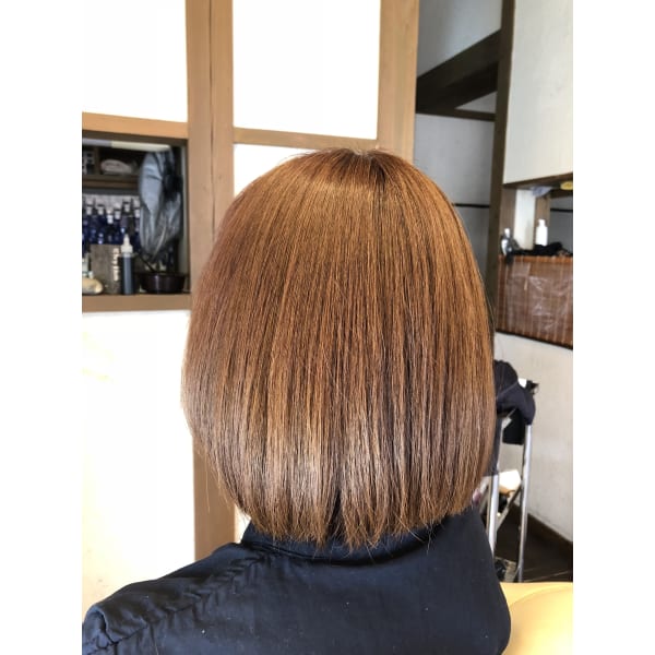 平日限定!お得に体験しなやかでふんわりした髪の毛にヘアカラー+カット+シリコン除去クレンジング+炭酸