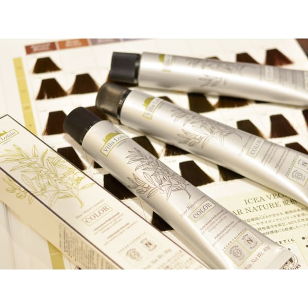 カット+オーガニックカラー