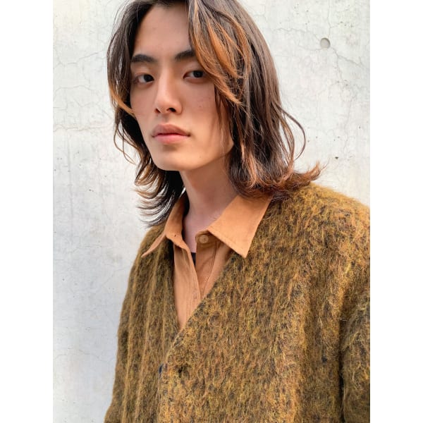 Men’s カット+カラー+眉カット
