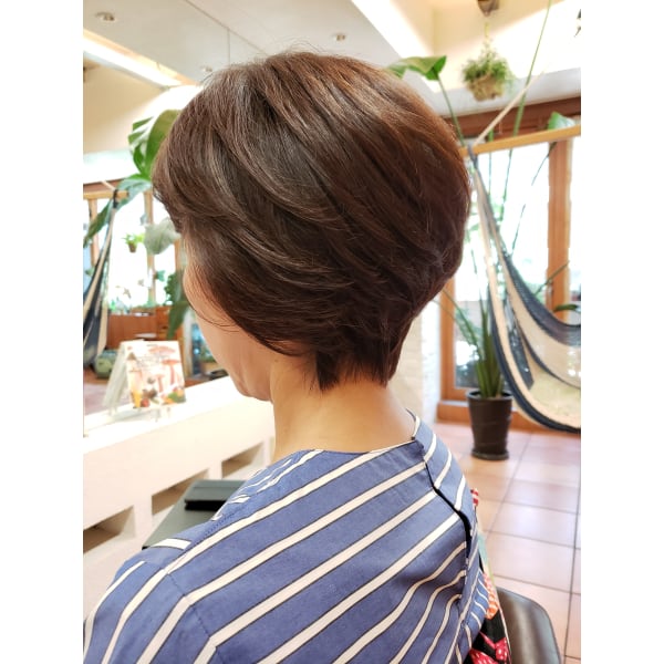 オーガニックカラー+カット+香り選べるヘッドスパ+プチケア