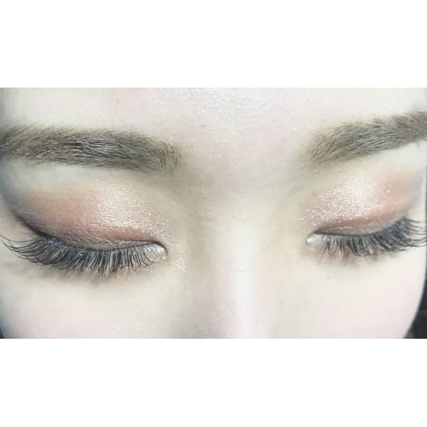 [他店オフ・アイシャンプー込み］フラットラッシュ140本まで/5500円