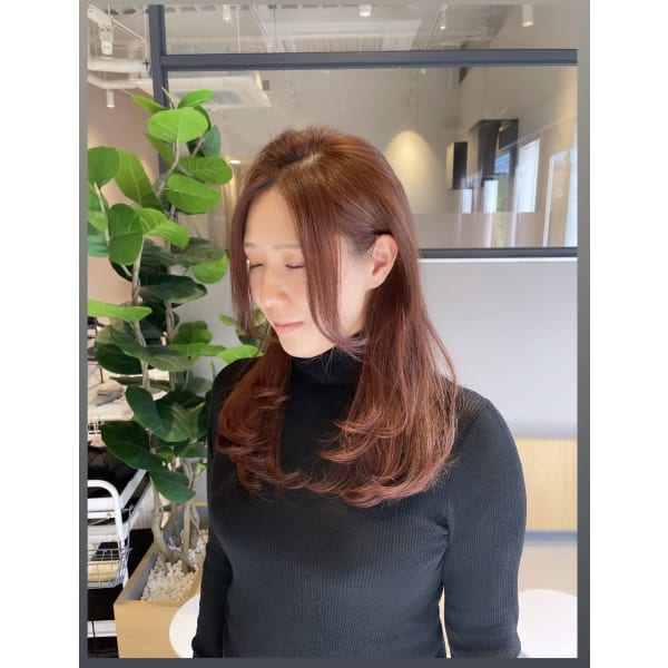 【人気No1】カット+カラ-(白髪染OK)+9ステップトリートメント¥19250 ➡︎ ¥9800