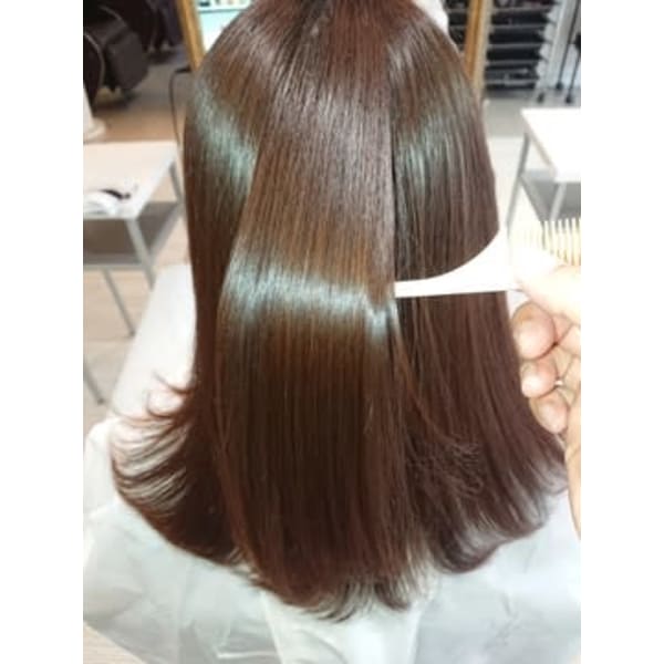 髪質改善トリートメント+フレンチカット ¥17580