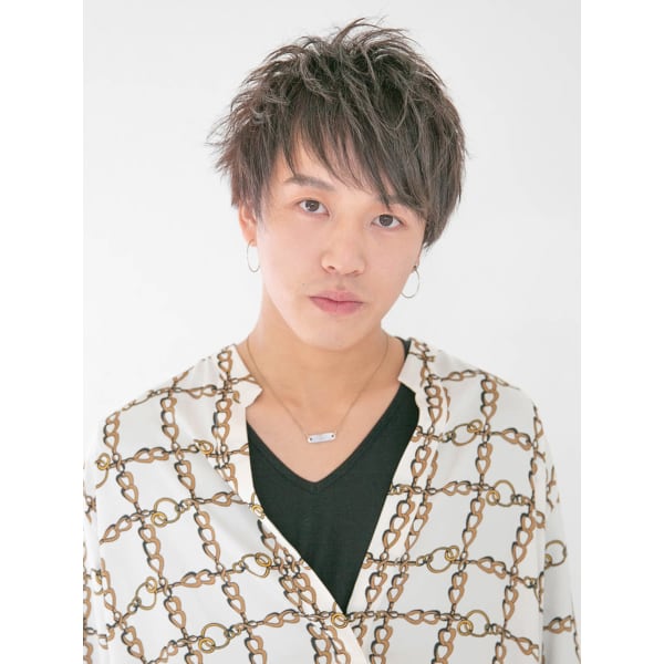 【メンズ限定】カット×ポイントパーマ￥7,200(全体＋1,100)