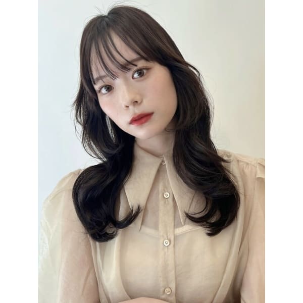 【☆No.1人気メニュー☆】《カット+厳選カラー+艶TR 》¥9870