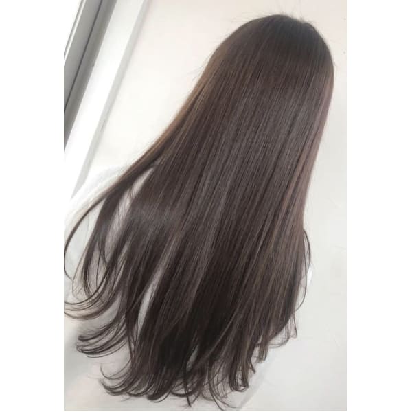 人気NO1【人生が変わる艶髪へ】カット+髪質改善カラー+Aujuaトリートメント¥14850