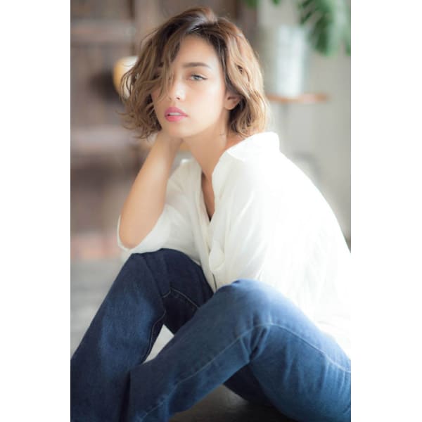 デザインカット＋潤いフルカラー 