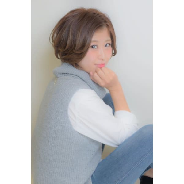 ルビオナカラー(低アルカリ白髪染め)+デッサンカット¥10450→¥8400