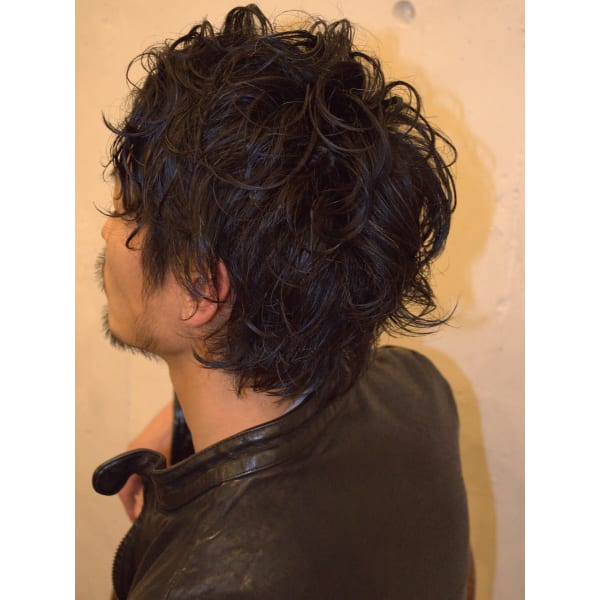 【メンズ】カット＋ナチュラルパーマ ￥9500