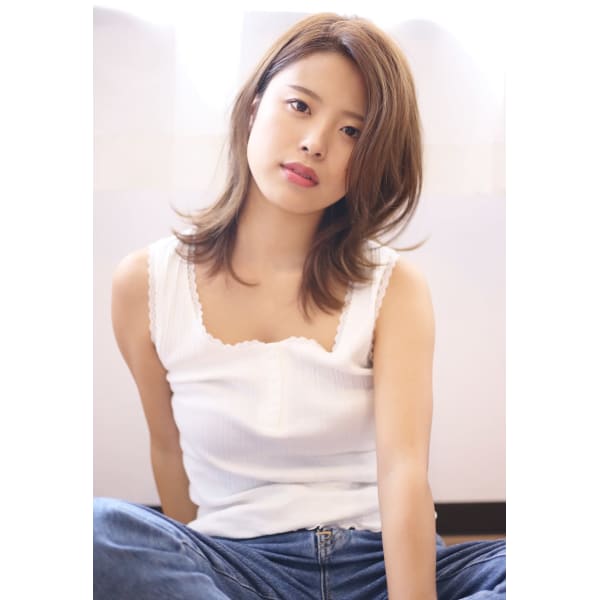 【新規限定】大人気N.カラー+カット+髪質改善艶トリートメント¥11000