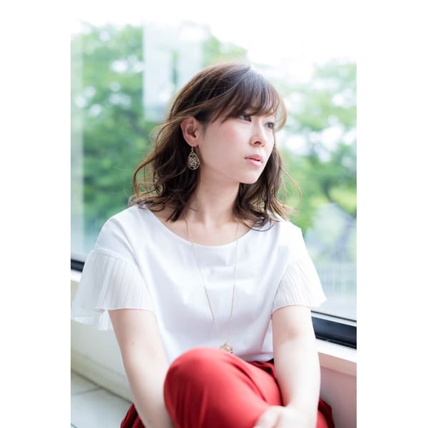 【初めての方限定】似合わせ小顔カット＋艶トリートメント