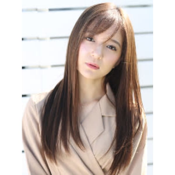 低刺激☆カット＋自然な仕上りGRATS縮毛＋プレケア￥19,140→￥15,950