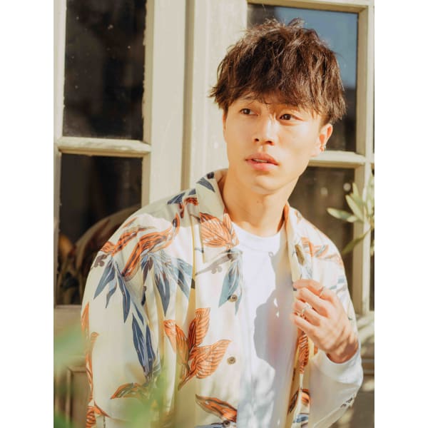 メンズカット＋メンズパーマ＋眉カット　￥5500