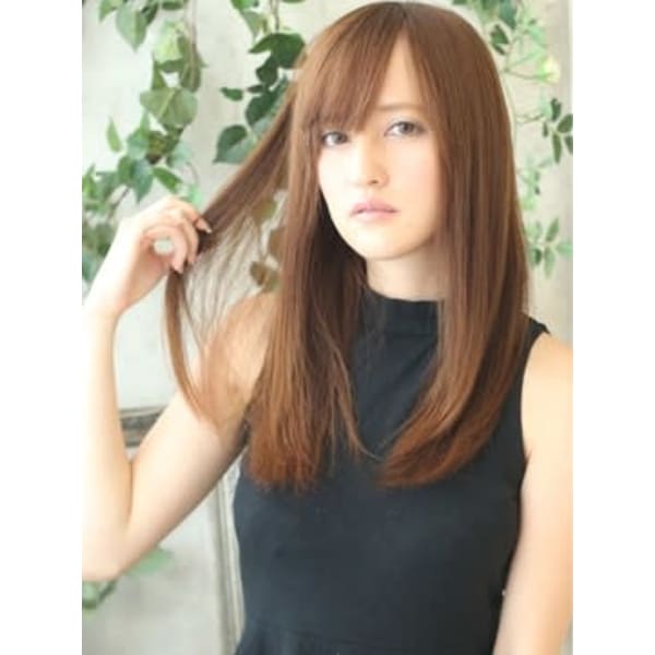 【平日料金】カット+オーガニックカラー+トリートメント¥17,050→¥13,750