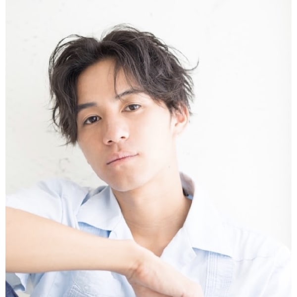 《楽天限定》【男性限定】スタイリストカット+カラー