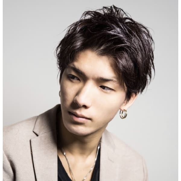 《楽天限定》【男性限定】カット+ベーシックパーマ