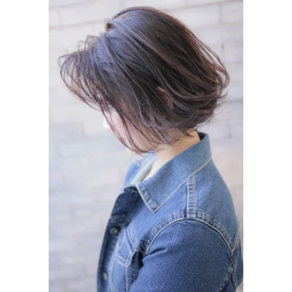 後日【1,827円】相当ポイントバック/【スタイリストにお任せ♪】カット&カラー(全体)&TOKIO orハホニコTr/