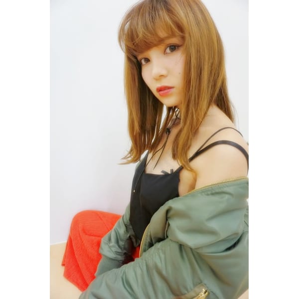 [大好評]プルエクステ_超厳選プラチナ42cm60本～◆￥30,000⇒￥15,000～