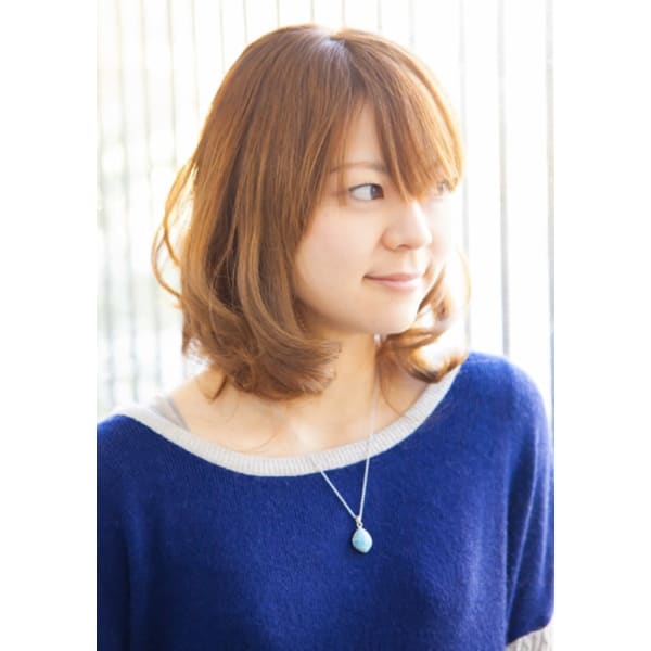 《ツヤUP＆色モチUP》カット＋フレンチカラー＋oggiottoトリートメント