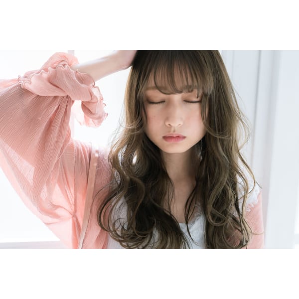 最新トレンド★AddicthyorN.グロスカラー＋カット（全体カラー）