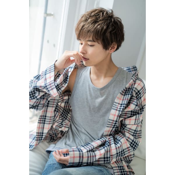 メンズカット＋デザインパーマ