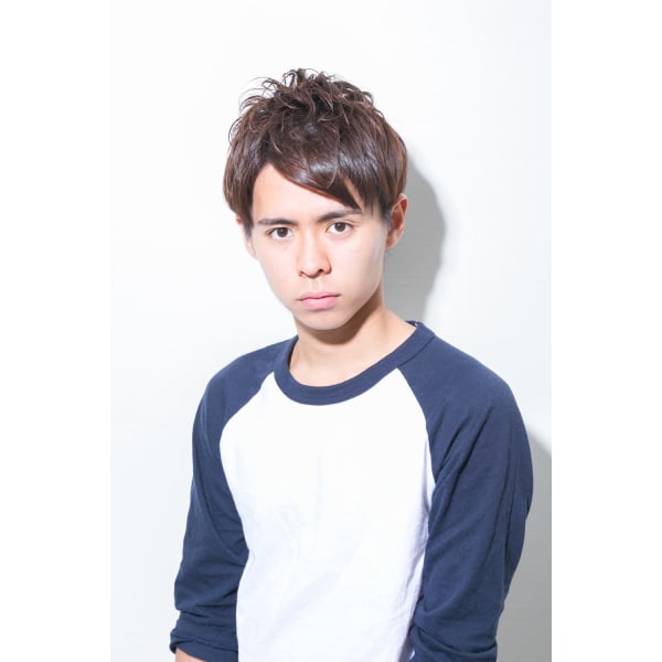 【メンズ限定】カット+カラー+炭酸クレンジング