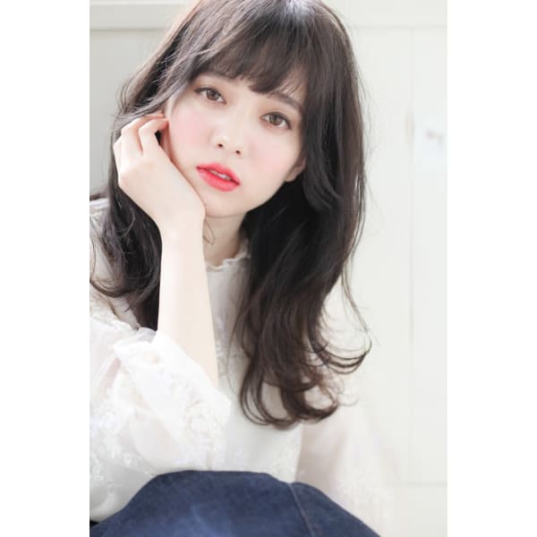 【oggi otto】トレンドカラー+巻き髪ブロー+艶髪トリートメント