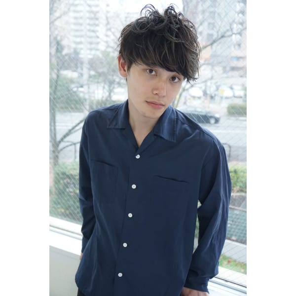 【贅沢】メンズカット＋心頭筋ヘッドスパ＋眉カット 