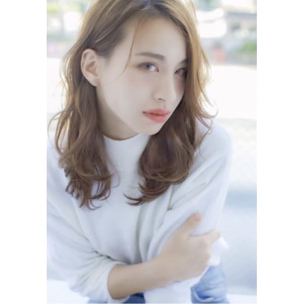 カット+艶カラー+プラチナトリートメント+炭酸泉¥15400⇒9900