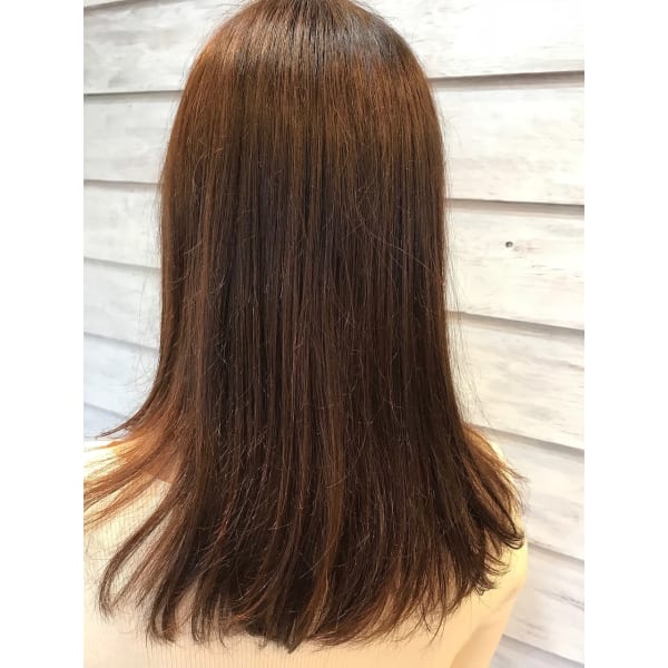 NEW！カット＋髪質改善トリートメントストレート（ホームケア付）＋炭酸泉 ￥9900