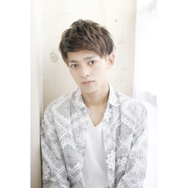 【初めての方+メンズ限定】メンズパーマでオシャレに♪カット+パーマ♪