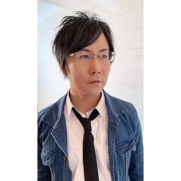 【ビジネス新規のお客様限定】【マジ若い!!】大人メンズ傷まない白髪染め+カット¥9600