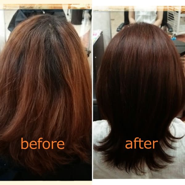 ≪髪のダメージが気になる方≫≪髪質改善≫カット・フルボ酸サプリチャージカラー