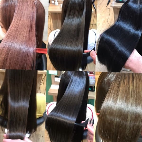 【極上髪質改善】オーガニックカラー＋トリートメント【白髪染め可】