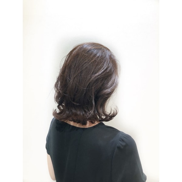 オーガニックカラー+美フォルムカット+ケラスターゼ頭皮マッサージプチスパ￥14850