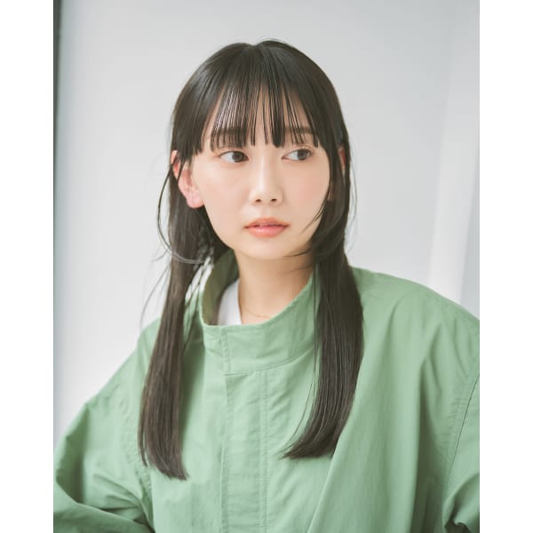 【平日限定時短メニュー】前髪カット+リタッチカラー