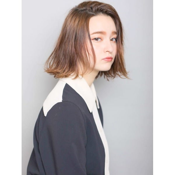 【当店人気No1☆集中ケア】カット+カラー+トリートメント