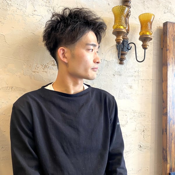 1番人気【solorkソローク】のメンズカット＋爽快炭酸シャンプースパ￥6,600