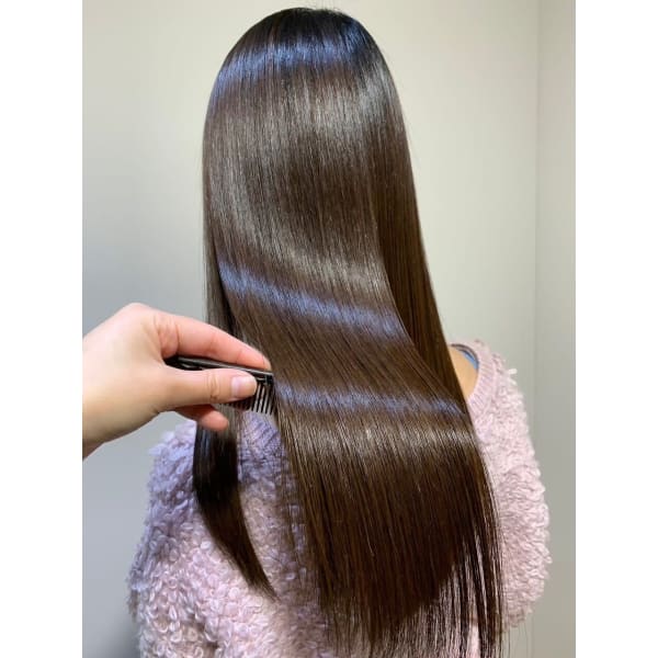 後日【1,170円】相当ポイントバック/【潤いに満ち溢れた髪へ】カット+カラー+Aujuaヘアーケアトリートメント(土日祝+¥500)