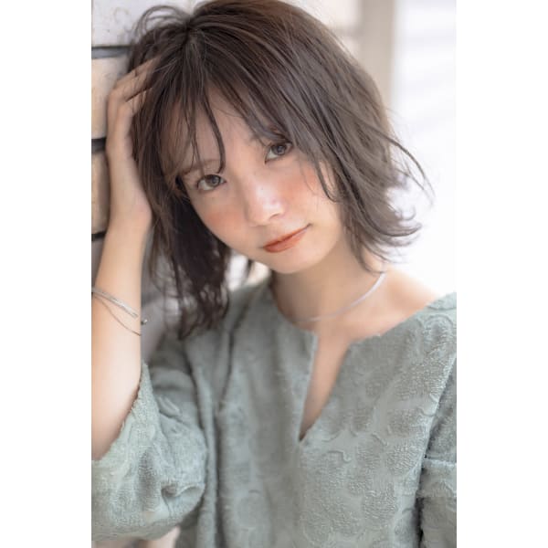 潤いカラー+デザインカット+トリートメント