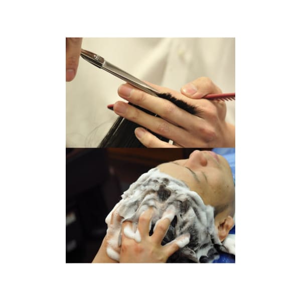 【初回限定】カウンセリングカットコース＋クイックヘッドスパ　眉毛カット込￥6,600