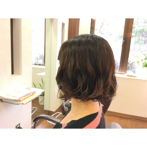  『パーマ＋カット」カシミヤトリートメント・クイック