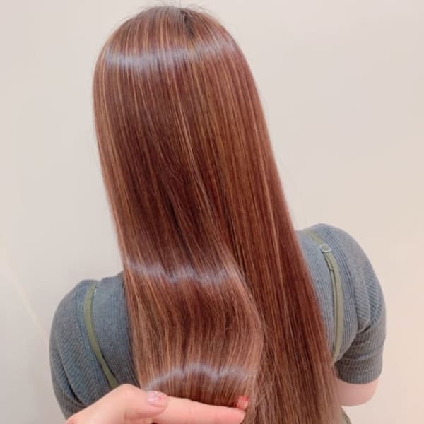 人気NO.1 カット+ケアカラー+カクテルトリートメント ¥18480→¥14124