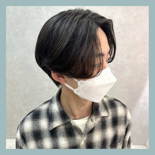 【men's限定】アロマspa付◆カット+カラー+眉カット
