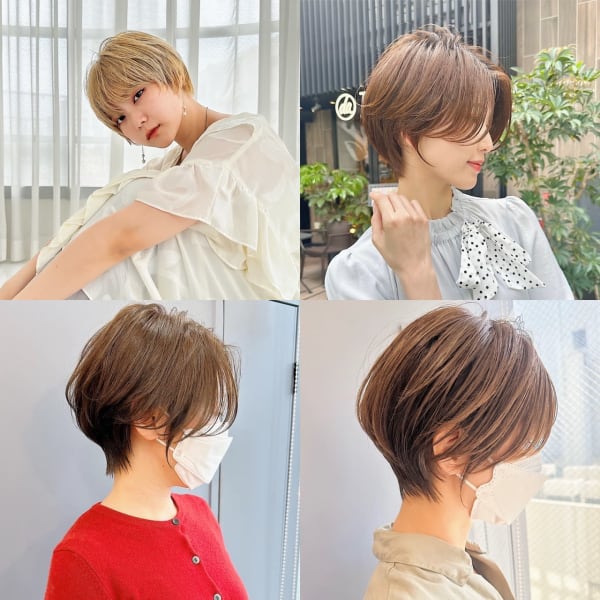 後日【1,560円】相当ポイントバック/【潤いに満ち溢れた髪へ】カット+カラー+Aujuaヘアーケアトリートメント(土日祝+¥500)