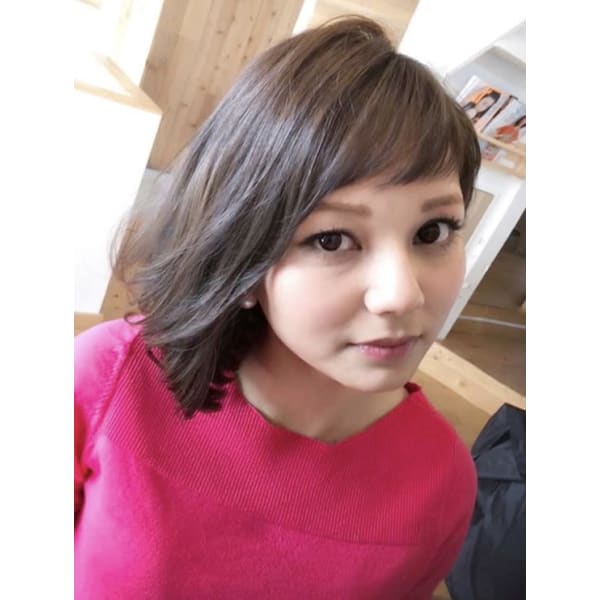 【SOLEIL人気】カット+色彩カラー