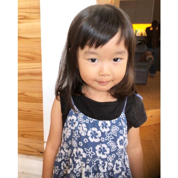 キッズ前髪カット