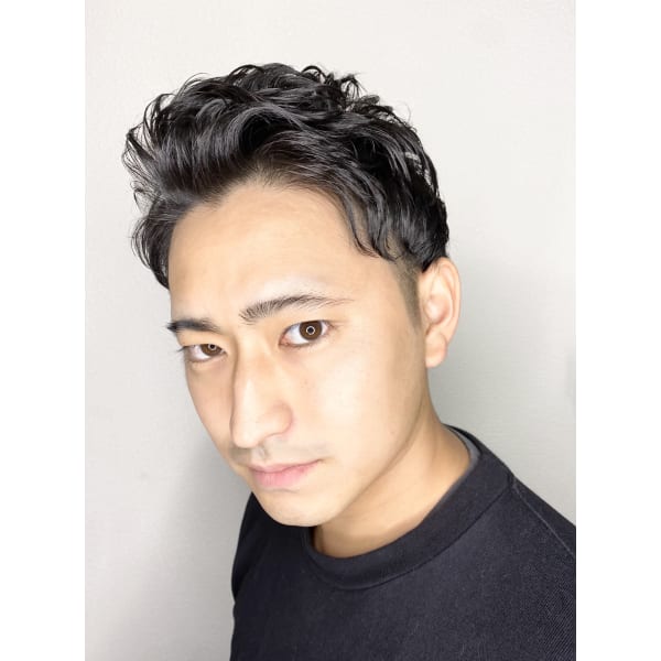 【メンズ限定】カット＋カラー（頭皮を傷めずメンズもオシャレに！）