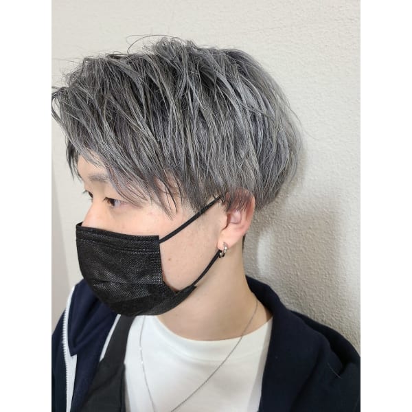 【メンズ 男性限定】【パーマ+カット++リペアtrm】