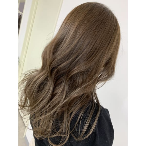 【初回限定】透明感ケアカラー+カット+ Varijoie『髪質改善』Tr¥17050→￥11000